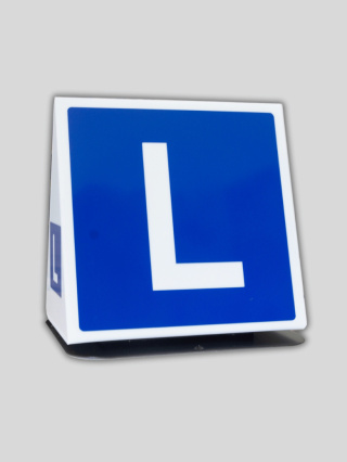 Emblemat L z podstawą magnetyczną