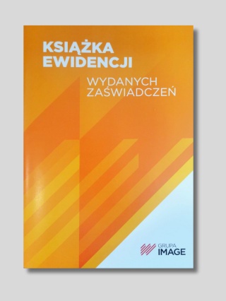 Książka ewidencji wydanych zaświadczeń- druki OSK