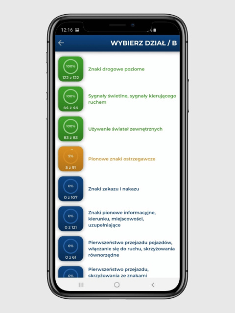 Pakiet kierowca doskonały B - podręcznik + e-learning + testy online