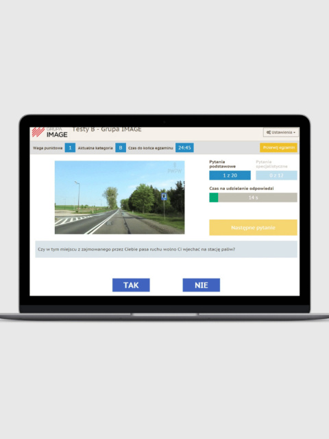 Pakiet kierowca doskonały B - podręcznik + e-learning + testy online