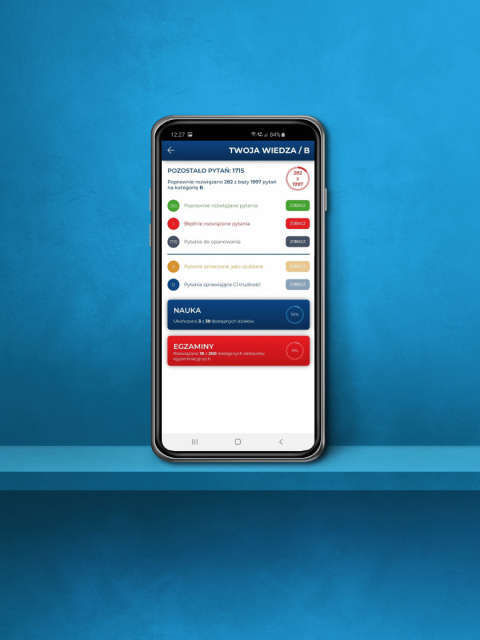 TESTY ONLINE + aplikacja na telefon ABCDT 2025