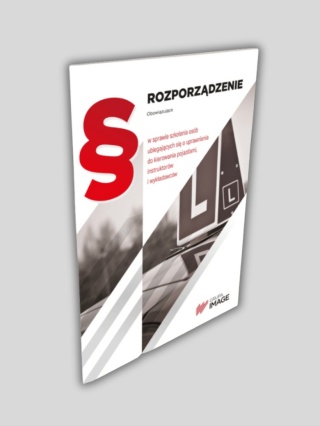 Rozporządzenie w sprawie szkolenia osób ubiegających się o uprawnienia do kierowania pojazdami, instruktorów i wykładowców.