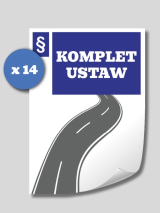 Zestaw wszystkich ustaw i rozporządzeń na rok 2025