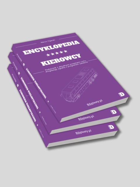 Encyklopedia kierowcy kat. D + Testy on-line na 1 rok (365 dni) 2025