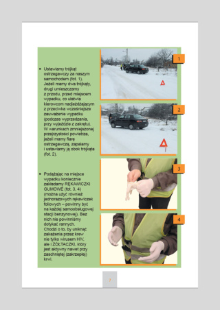 Książka Wypadek Drogowy Pierwsza Pomoc (J. Szumiał)