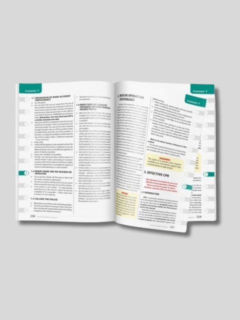 Materials in English The Drivers Handbook Category B
