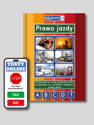 PRAWO JAZDY A, B, C, D, T 2025. Podręcznik + testy online na 8 miesięcy!