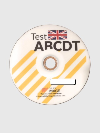 Płyta testy na prawo jazdy 2025 kat. ABCDT 90 dni w języku angielskim. Materials in English DVD version KAT. A B C D T 2025