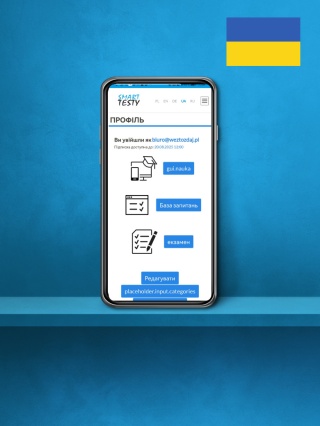 Testy Prawo Jazdy Online kat.A,B,C,D,T w języku ukraińskim.