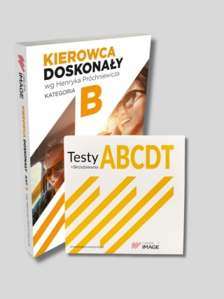 Zestaw: Książka "Kierowca Doskonały kat. B" + Płyta z testami (90 dni)