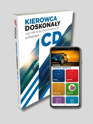 Zestaw: Książka "Kierowca Doskonały C/D" + Testy Online 7, 30 i 90 dni