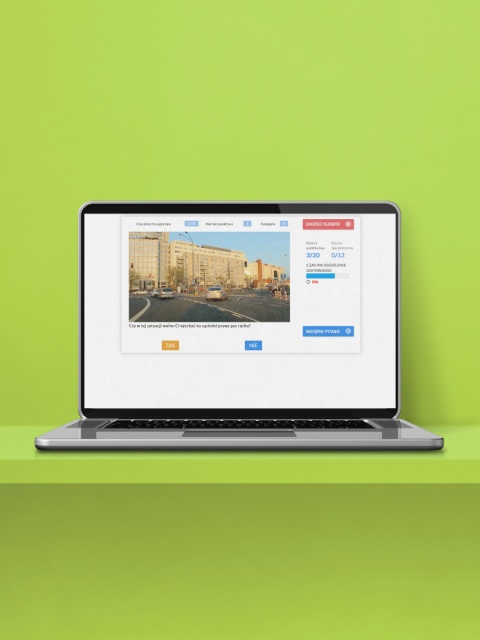 Zestaw: Książka "Prawo Jazdy dla Każdego kat. B" + Płyta z Testami Egzaminacyjnymi + Kod Dostępu do Testów Online