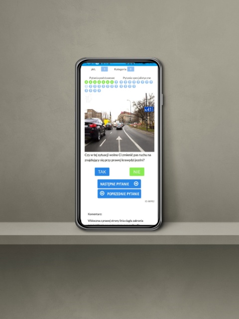 Zestaw: Książka "Prawo Jazdy dla Każdego kat. B" + Płyta z Testami Egzaminacyjnymi + Kod Dostępu do Testów Online
