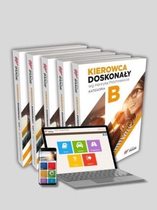 Zestaw: Książki "Kierowca Doskonały kat. B" + Testy Online ABCDT 2025