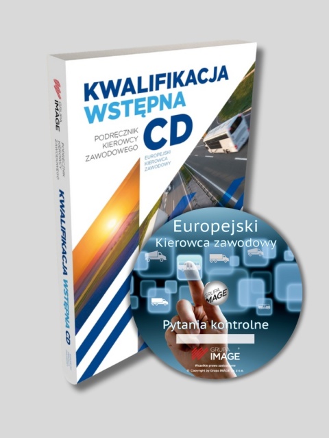 Zestaw: "Kwalifikacja wstępna – Podręcznik kierowcy zawodowego C i D" + Płyta z Testami na Kwalifikację
