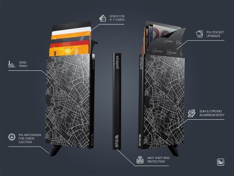 Etui na karty kredytowe RFID ZEN "STREETS OF BERLIN" Etui na karty kredytowe RFID ZEN "STREETS OF BERLIN"