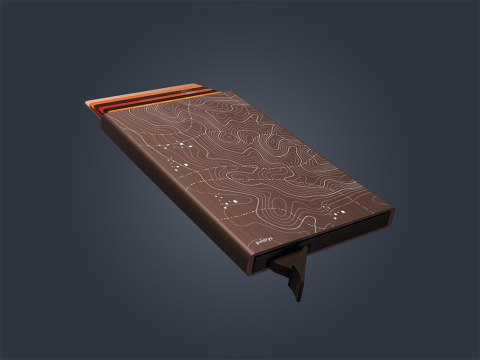 Etui na karty kredytowe RFID ZEN - TOPO-GRAPHIC Etui na karty kredytowe RFID ZEN - TOPO-GRAPHIC