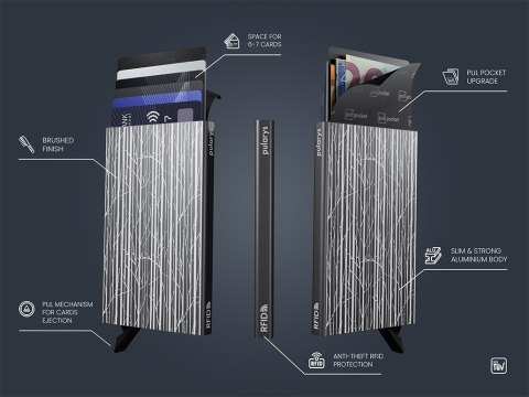 Etui na karty kredytowe RFID ZEN "WINTER BIRCHES" Etui na karty kredytowe RFID ZEN "WINTER BIRCHES"