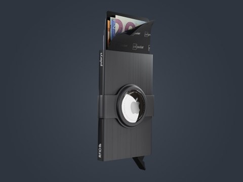 Etui na karty kredytowe RFID ZEN z uchwytem na AirTag Etui na karty kredytowe RFID ZEN z uchwytem na AirTag