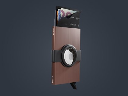 Etui na karty kredytowe RFID ZEN z uchwytem na AirTag