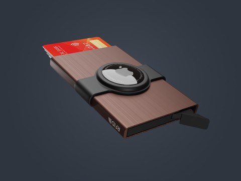 Etui na karty kredytowe RFID ZEN z uchwytem na AirTag Etui na karty kredytowe RFID ZEN z uchwytem na AirTag