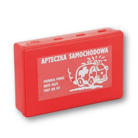 Apteczka samochodowa mała Carmotion w plastikowym pudełku BN-74