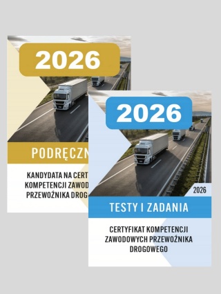 Certyfikat Kompetencji Zawodowych 2026 – zestaw: Podręcznik + Testy i Zadania