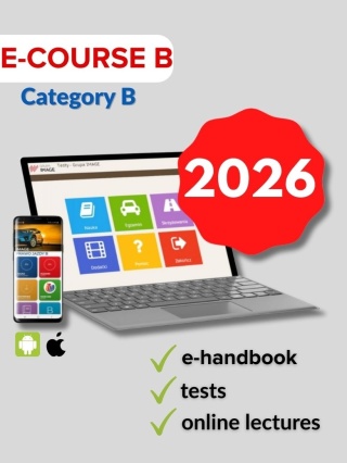 E-KURS B – Interaktywny Kurs na Prawo Jazdy Kategorii B w Języku Angielskim