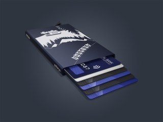 Etui na karty kredytowe RFID ZEN "I'D RATHER BE CAMPING"