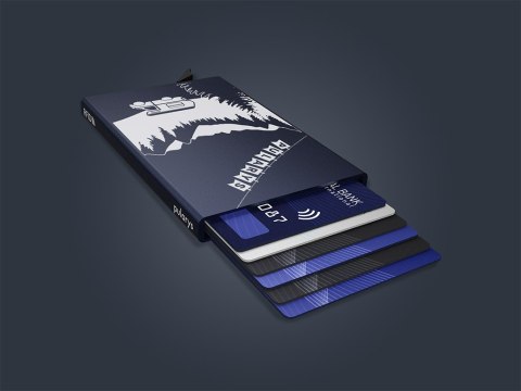 Etui na karty kredytowe RFID ZEN "I'D RATHER BE CAMPING" Etui na karty kredytowe RFID ZEN "I'D RATHER BE CAMPING"