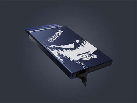 Etui na karty kredytowe RFID ZEN "I'D RATHER BE CAMPING" Etui na karty kredytowe RFID ZEN "I'D RATHER BE CAMPING"