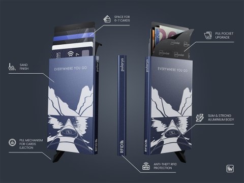 Etui na karty kredytowe RFID ZEN "IN THE FJORDS" Etui na karty kredytowe RFID ZEN "IN THE FJORDS"