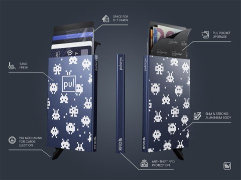 Etui na karty kredytowe RFID ZEN "SPACE INVADERS" Etui na karty kredytowe RFID ZEN "SPACE INVADERS"