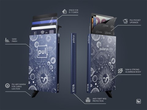 Etui na karty kredytowe RFID ZEN "STARDUST" Etui na karty kredytowe RFID ZEN "STARDUST"