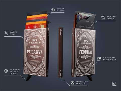 Etui na karty kredytowe RFID ZEN "TEQUILA" Etui na karty kredytowe RFID ZEN "TEQUILA"