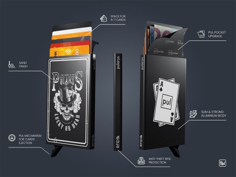 Etui na karty kredytowe RFID ZEN "THE GAME" Etui na karty kredytowe RFID ZEN "THE GAME"