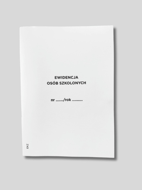 Ewidencja Osób Szkolonych EKZ