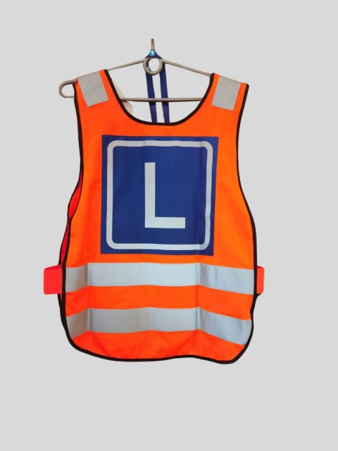 Kamizelka dla kursanta- odblaskowa typu ślimak, roz. XXL