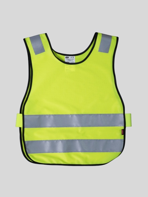 Kamizelka odblaskowa typu „ślimak” – dla dorosłych – kolor żółty roz.L