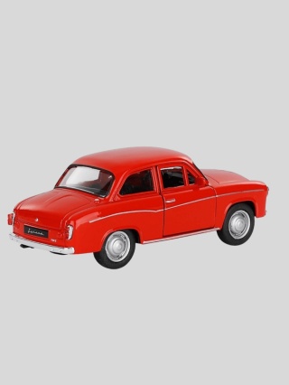Model samochodu PRL Fiat 125p 1:34 – pomarańczowy