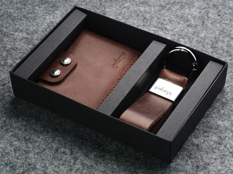 Portfel HOBBY w zestawie z brelokiem Portfel HOBBY w zestawie z brelokiem