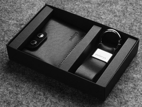 Portfel HOBBY w zestawie z brelokiem Portfel HOBBY w zestawie z brelokiem