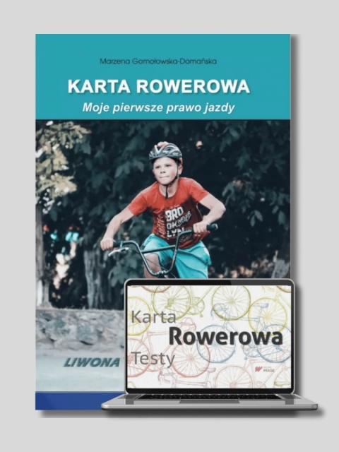 Karta rowerowa 2026 — książka Liwona i płyta z testami DVD