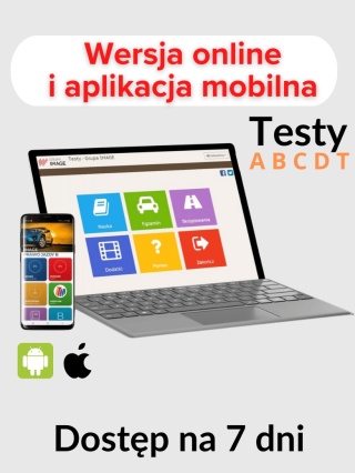 Testy Online 2026 – 7 dni | Prawo Jazdy ABCDT | Wydawnictwo IMAGE