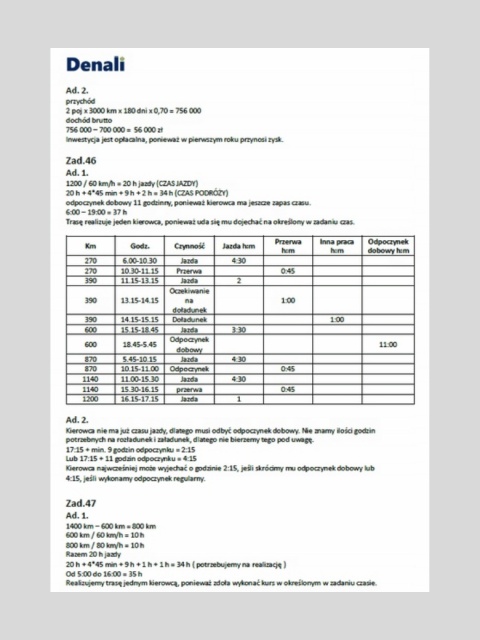 Testy Zadania Certyfikat Kompetencji Zawodowych Przewoźnika Drogowego 2026