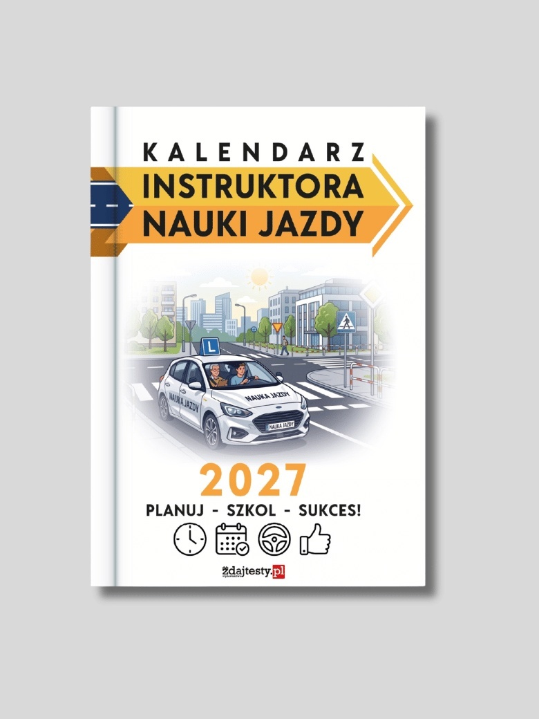 Kalendarz Instruktora Nauki Jazdy 2027 Zdajtesty