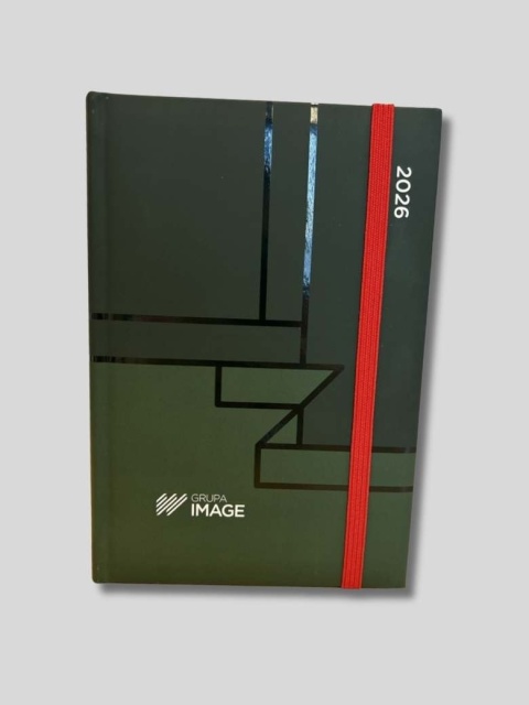 Kalendarz Instruktora Nauki Jazdy 2026 | A5 | Grupa IMAGE | bordowy, granatowy, zielony