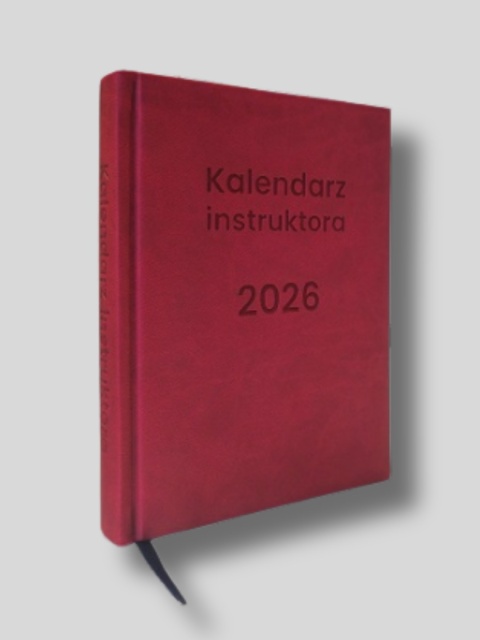 Kalendarz instruktor OSK 2026 – twarda oprawa skóropodobna
