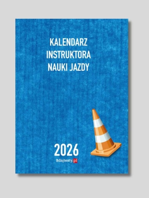 Kalendarz Instruktora Nauki Jazdy 2026 – format A5