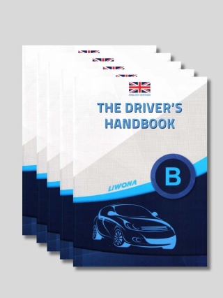 Pakiet 5+ The Drivers Handbook – Category B 2025 | Liwona | wersja angielska | dla OSK